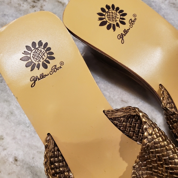 Yellow Box Sandals - Picture 8 of 8
